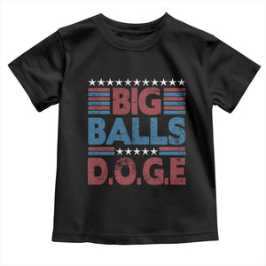 Funny DOGE Big Balls Toddler T Shirt Harry Bolz Meme Vintage Stripes TS11 Black Print Your Wear