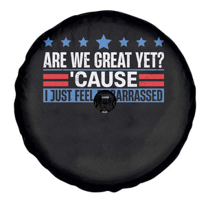 Funny Are We Great Yet Cause I Just Feel Embarrassed Spare Tire Cover Vintage Star TS11 Print Your Wear