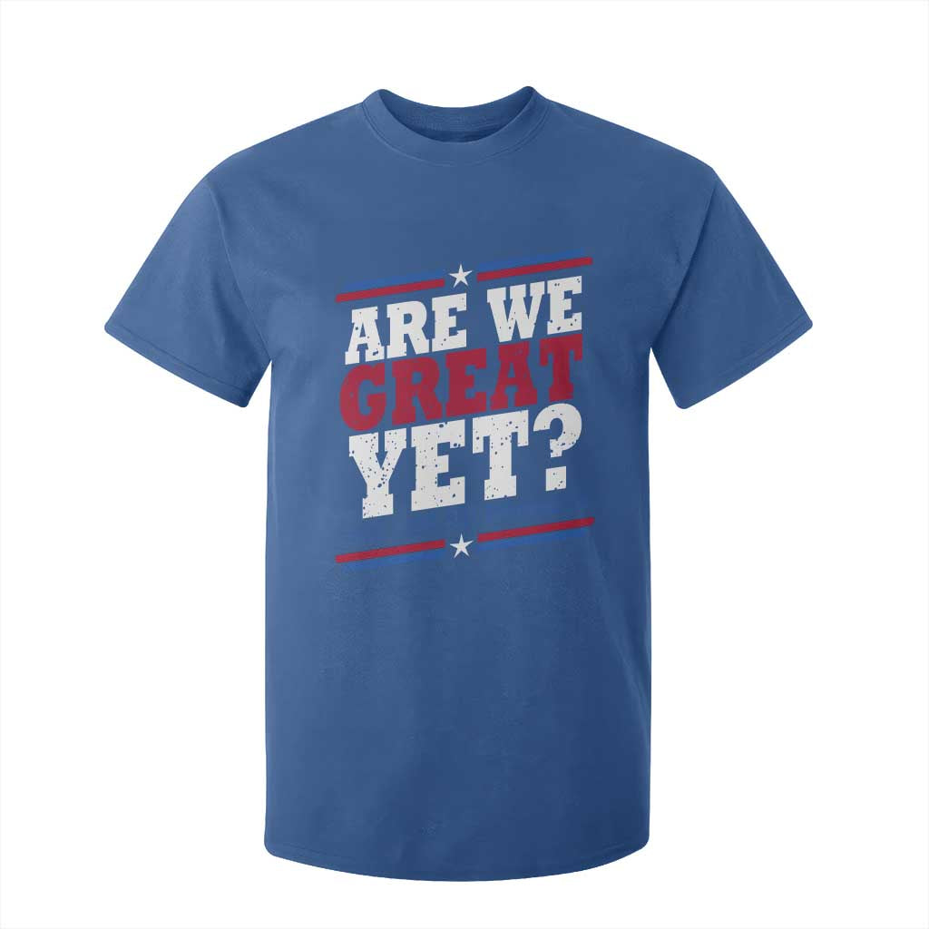 Are We Great Yet Cause I Just Feel Embarrassed T Shirt For Kid Vintage Stripes TS11 Royal Blue Print Your Wear