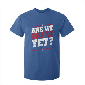 Are We Great Yet Cause I Just Feel Embarrassed T Shirt For Kid Vintage Stripes TS11 Royal Blue Print Your Wear
