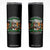 Irish Pride Skinny Tumbler The Devil Whispers You Can't Withstand The Storm The Irishman Replies TS11 Black Print Your Wear