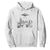 Funny Western Easter Day UFO Bunny Alien Hoodie TS11 White Print Your Wear