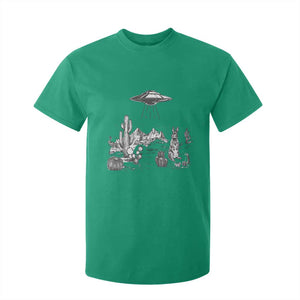 Funny Western Easter Day UFO Bunny Alien T Shirt For Kid TS11 Irish Green Print Your Wear