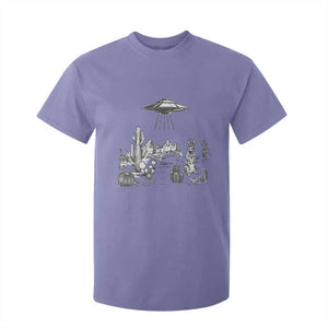 Funny Western Easter Day UFO Bunny Alien T Shirt For Kid TS11 Violet Print Your Wear