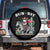 Funny Easter Day Western Spare Tire Cover Bun-dit Country Rabbit Cowboy Rodeo TS11 No hole Black Print Your Wear