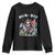Funny Easter Day Western Youth Sweatshirt Bun-dit Country Rabbit Cowboy Rodeo TS11 Black Print Your Wear