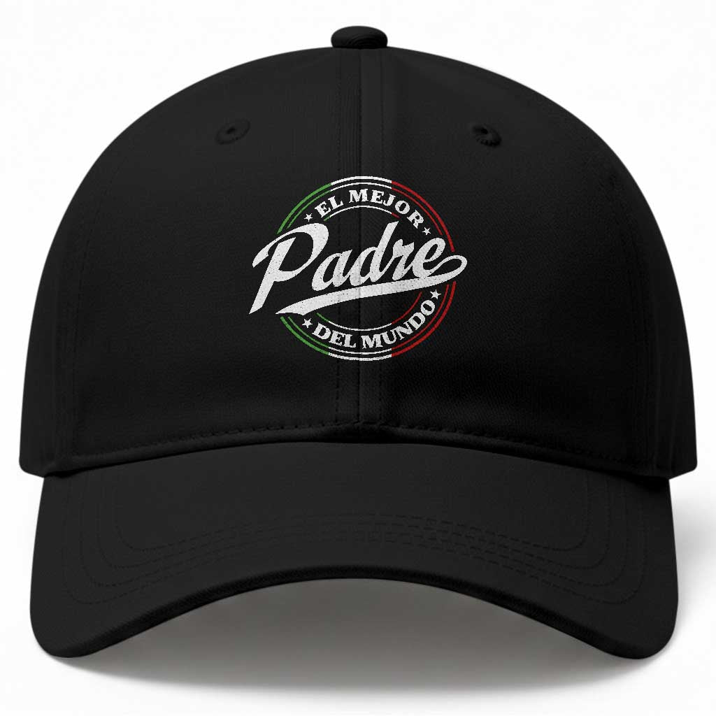 Funny Italian Dad Baseball Cap El Mejor Padre Del Mundo Father's Day TS11 Print Your Wear