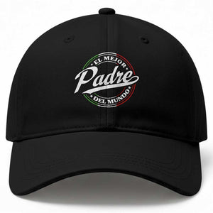 Funny Italian Dad Baseball Cap El Mejor Padre Del Mundo Father's Day TS11 Print Your Wear