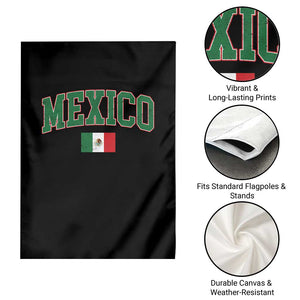 Mexico Flag Vintage Mexican Pride Heritage Garden Flag TS11 Print Your Wear