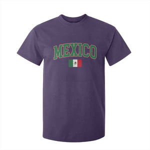 Mexico Flag Vintage Mexican Pride Heritage T Shirt For Kid TS11 Purple Print Your Wear