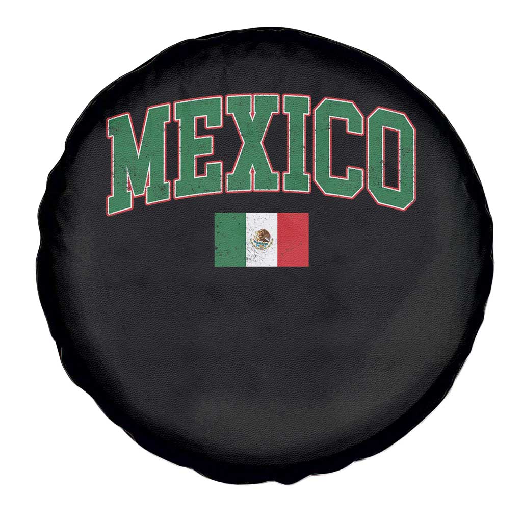 Mexico Flag Vintage Mexican Pride Heritage Spare Tire Cover TS11 Print Your Wear
