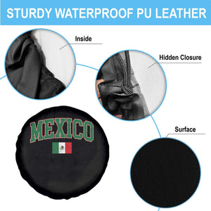 Mexico Flag Vintage Mexican Pride Heritage Spare Tire Cover TS11 Print Your Wear