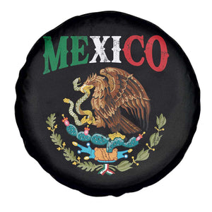 Mexican Coat Of Arms Mexico Vintage Flag Spare Tire Cover TS11 Print Your Wear