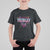 80s T Shirt For Kid Totally Rad Neon Vaporware Triangle TS11 Black Print Your Wear