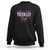 80s Sweatshirt Totally Rad Neon Vaporware Triangle TS11 Black Print Your Wear