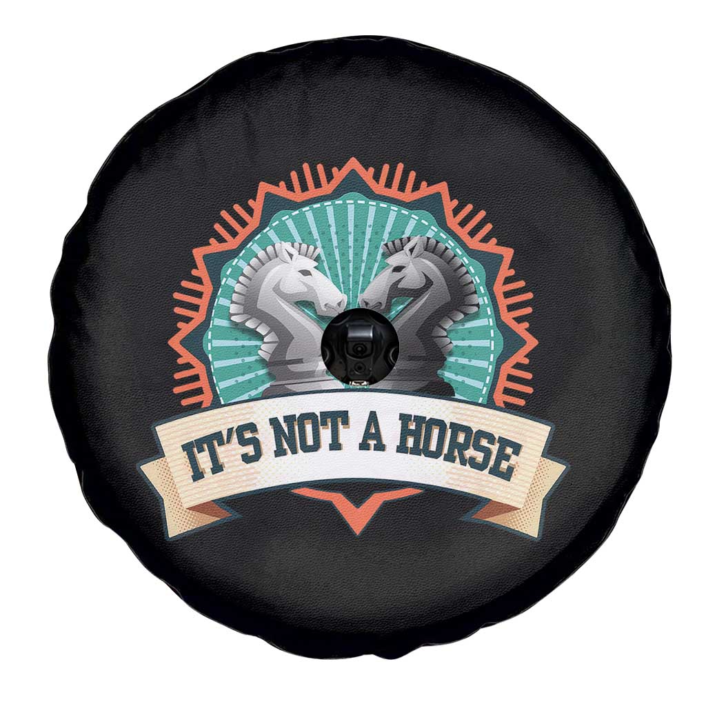 Funny Chess Lover Spare Tire Cover It's Not A Horse Knight Horse