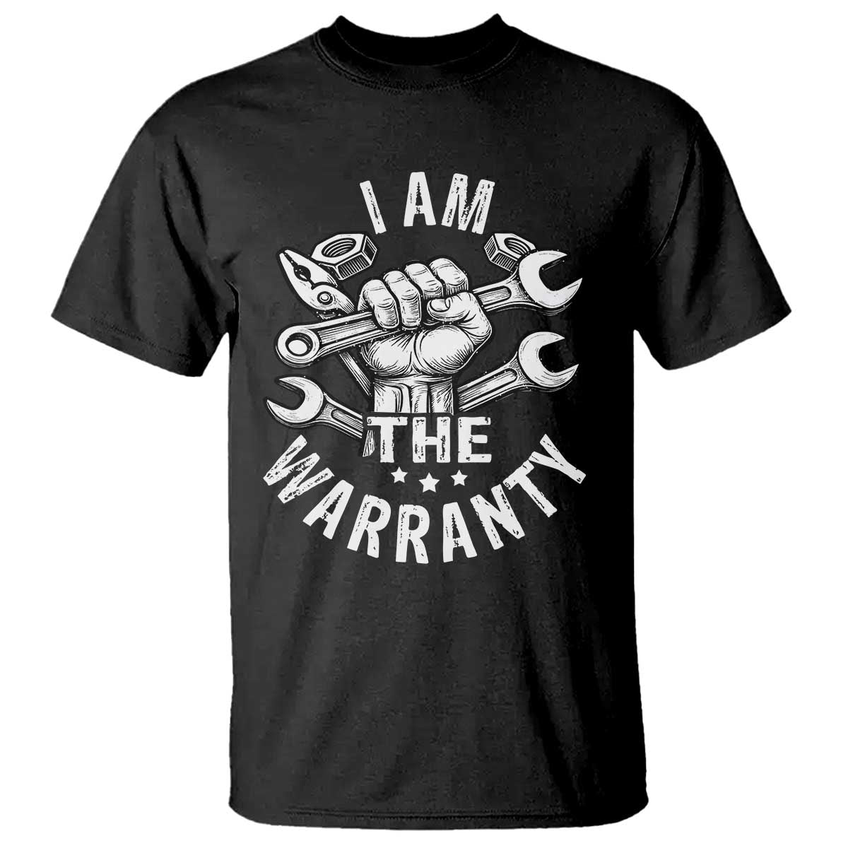 Funny I Am The Warranty Mechanic T Shirt Race Car Parts TS11 Black Print Your Wear