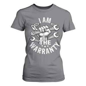 Funny I Am The Warranty Mechanic T Shirt For Women Race Car Parts TS11 Charcoal Print Your Wear