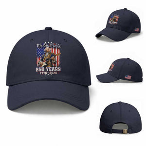 George Washington Playing Guitar 250th Anniversary USA Baseball Cap We The People 250 Years 1776 2026