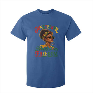 Juneteenth Rooted In Freedom Since 1865 T Shirt For Kid Black Women African American TS11 Royal Blue Print Your Wear