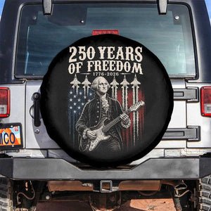 George Washington Playing Guitar 250 Years of Freedom Spare Tire Cover