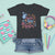 Funny Girls Trip T Shirt For Kid Beaches Booze And Besties Seashell Cocktail TS11 Black Print Your Wear