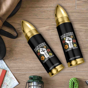 John Lewis Quote Bullet Tumbler Get In Good Necessary Trouble Civil Rights Handfist TS11 Print Your Wear