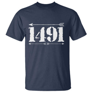 Proud Native American 1491 Indigenous People Day T Shirt TS11 Navy Print Your Wear