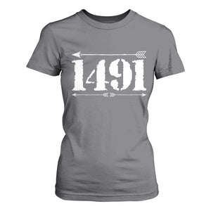 Proud Native American 1491 Indigenous People Day T Shirt For Women TS11 Charcoal Print Your Wear