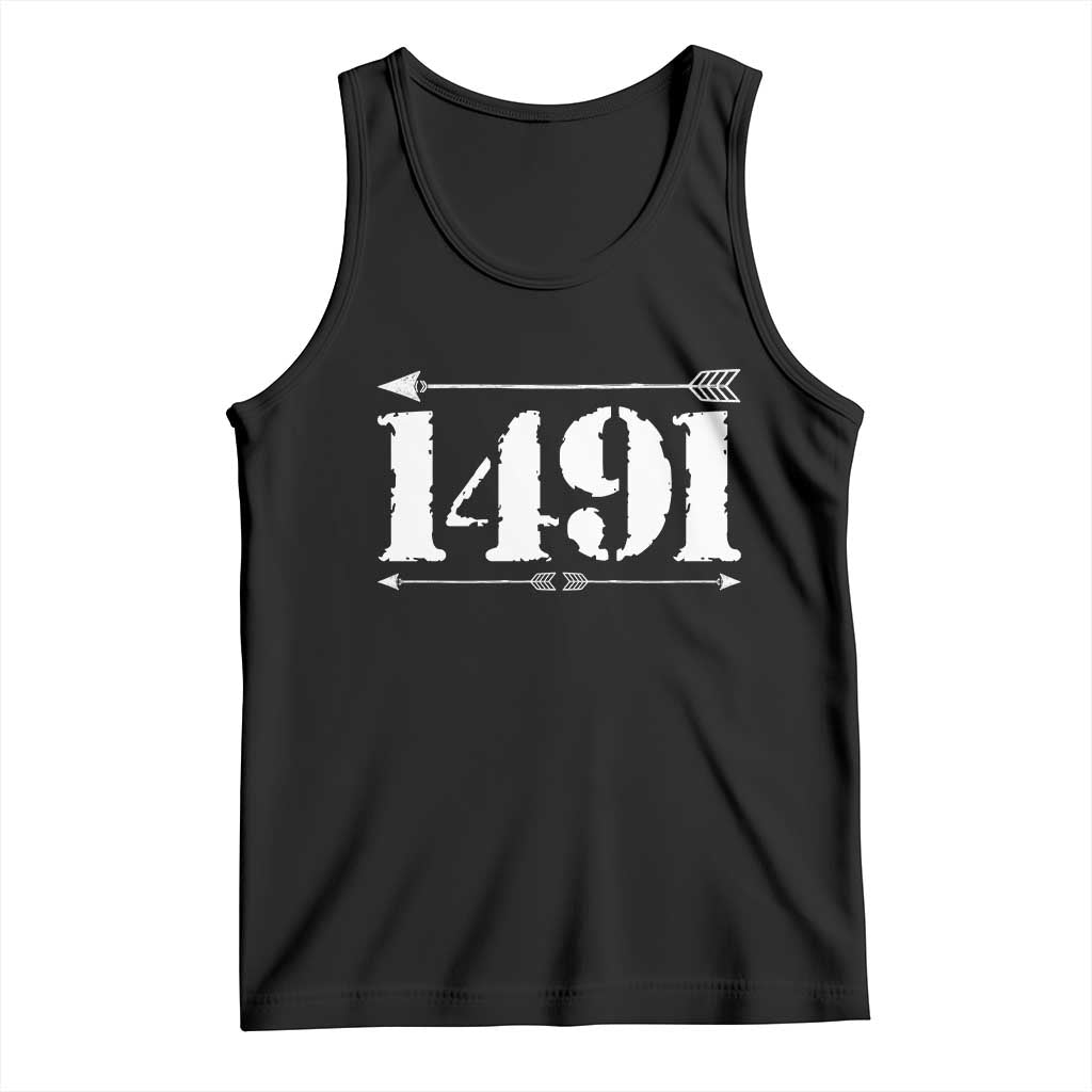 Proud Native American 1491 Indigenous People Day Tank Top TS11 Black Print Your Wear