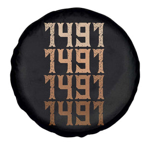 Proud Native American 1491 Pre Columbus Indigenous People Day Spare Tire Cover TS11 Print Your Wear