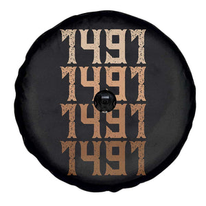 Proud Native American 1491 Pre Columbus Indigenous People Day Spare Tire Cover TS11 Print Your Wear