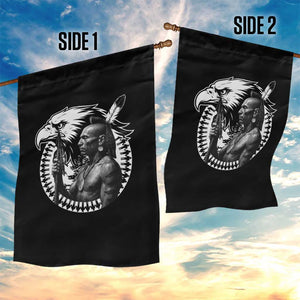 Mohawk Warrior Tribe Garden Flag Native American Haudenosaunee Pride Vintage Eagle TS11 Print Your Wear