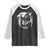 Mohawk Warrior Tribe Raglan Shirt Native American Haudenosaunee Pride Vintage Eagle TS11 Black White Print Your Wear