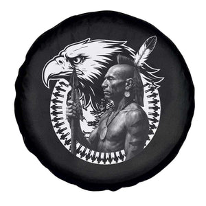 Mohawk Warrior Tribe Spare Tire Cover Native American Haudenosaunee Pride Vintage Eagle TS11 Print Your Wear