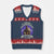 Proud Haudenosaunee Iroquois Man V-Neck Knit Sweater Vest Mohawk Tribe Native American - Print Your Wear
