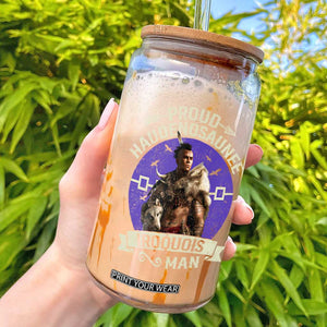 Proud Haudenosaunee Iroquois Man Glass Can Mohawk Tribe Native American TS11 Black Print Your Wear