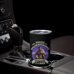 Proud Haudenosaunee Iroquois Man Tumbler Cup Mohawk Tribe Native American TS11 Print Your Wear