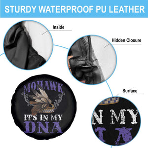 Mohawk It's In My DNA Spare Tire Cover Native American Pride Mohawk Gustoweh TS11 Print Your Wear