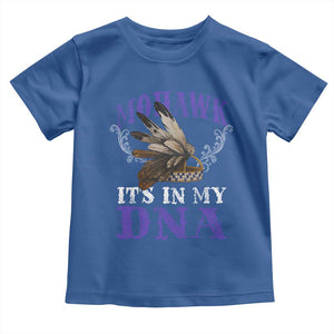 Mohawk It's In My DNA Toddler T Shirt Native American Pride Mohawk Gustoweh TS11 Royal Blue Print Your Wear