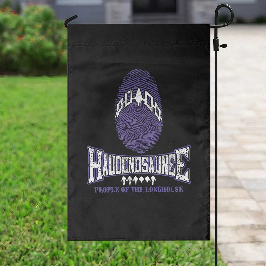 Proud Haudenosaunee Native American Garden Flag Iroquois People Of The Longhouse TS11 Print Your Wear