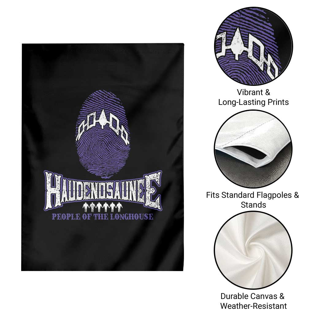 Proud Haudenosaunee Native American Garden Flag Iroquois People Of The Longhouse TS11 Print Your Wear