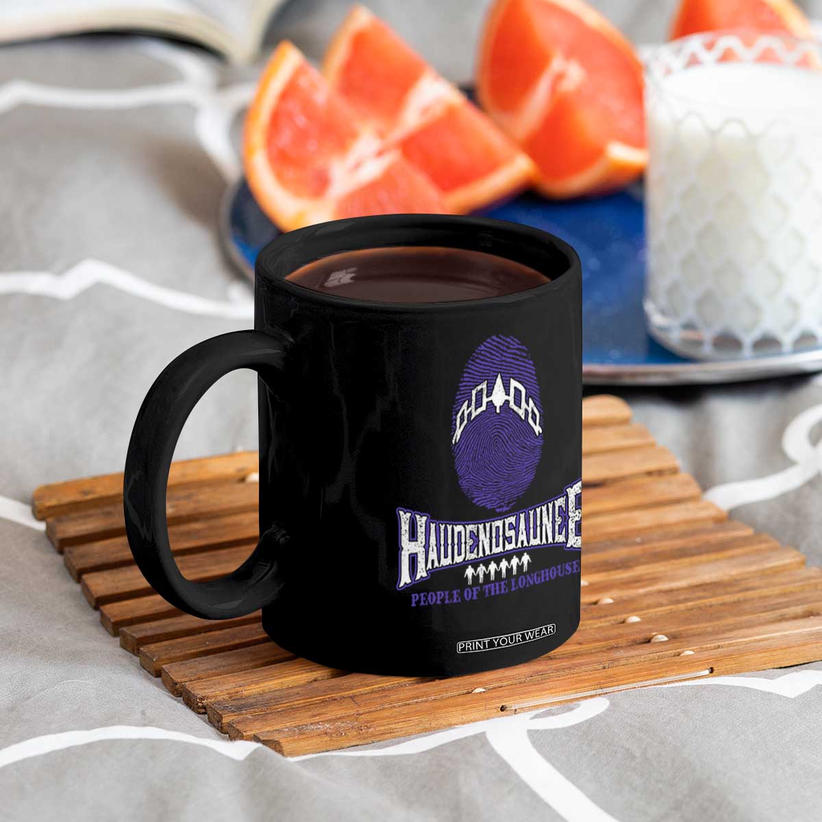 Proud Haudenosaunee Native American Coffee Mug Iroquois People Of The Longhouse TS11 Print Your Wear