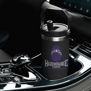 Proud Haudenosaunee Native American Flip Straw Tumbler Iroquois People Of The Longhouse TS11 Print Your Wear