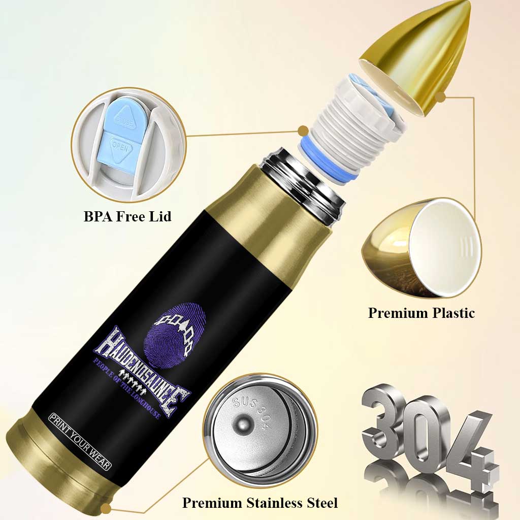 Proud Haudenosaunee Native American Bullet Tumbler Iroquois People Of The Longhouse TS11 Print Your Wear