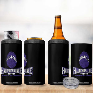 Proud Haudenosaunee Native American 4 in 1 Can Cooler Tumbler Iroquois People Of The Longhouse TS11 Print Your Wear