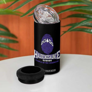Proud Haudenosaunee Native American 4 in 1 Can Cooler Tumbler Iroquois People Of The Longhouse TS11 Print Your Wear