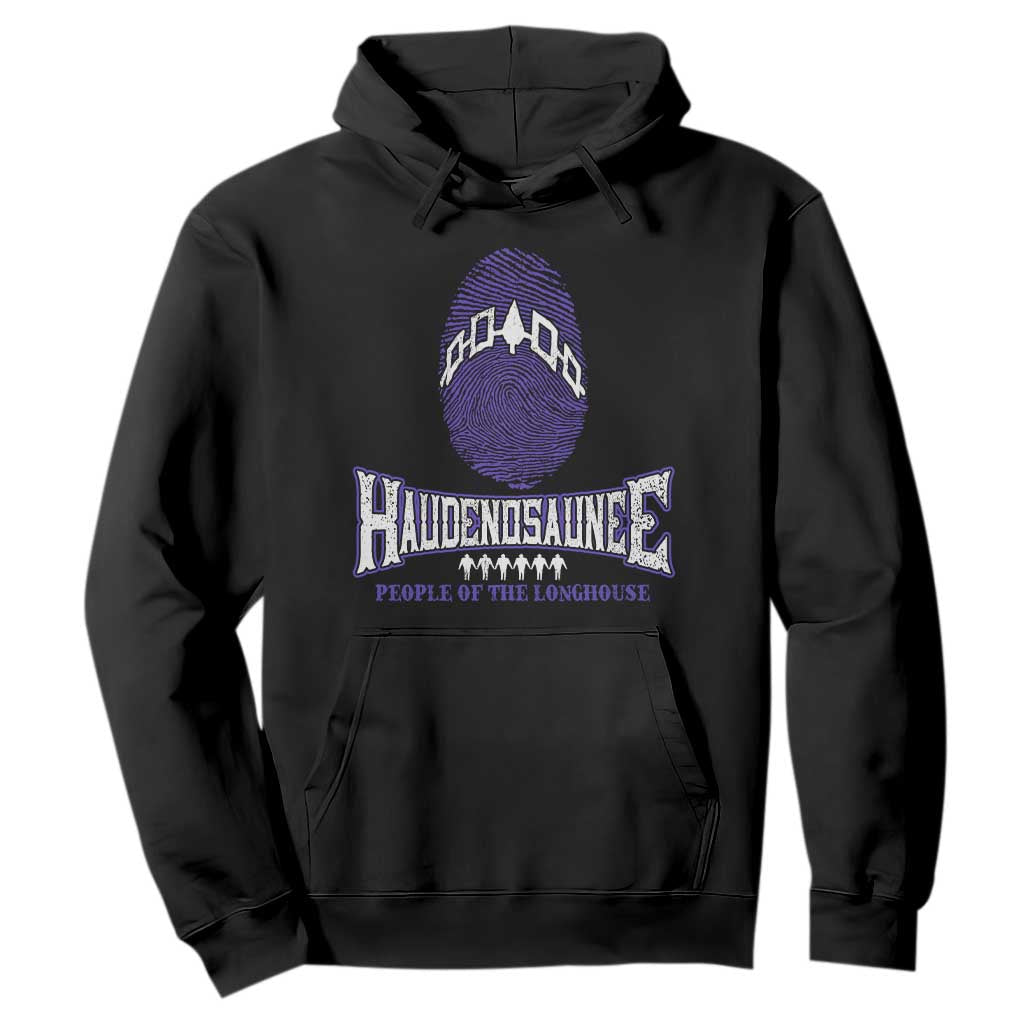 Proud Haudenosaunee Native American Hoodie Iroquois People Of The Longhouse TS11 Black Print Your Wear