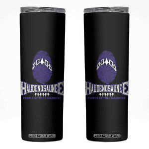 Proud Haudenosaunee Native American Skinny Tumbler Iroquois People Of The Longhouse TS11 Black Print Your Wear