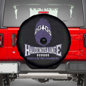 Proud Haudenosaunee Native American Spare Tire Cover Iroquois People Of The Longhouse TS11 Black Print Your Wear